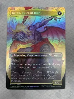 Kefka, Court Mage (0322) (Borderless) Final Fantasy Foil - Image 2
