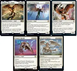 ***Custom Commander Deck*** Sephara Sky's Blade - Angels Tribal - EDH Magic NM - Image 1