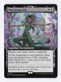 Mornsong Aria (Extended Art) 0361 (R) MTG Lorwyn Eclipsed (ECL) - Image 1