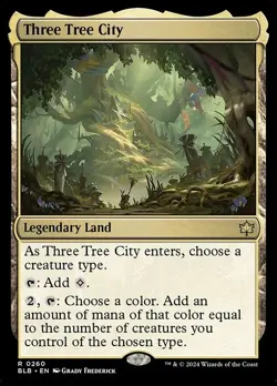 MTG Three Tree City Bloomburrow 260 - Image 1