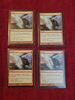 MTG Skred x4 Coldsnap Magic the Gathering Playset - Image 1