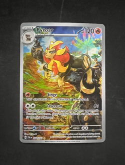Pyroar 200/193 Scarlet & Violet Paldea Evolved Pokemon Card NM Pack Fresh - Image 1