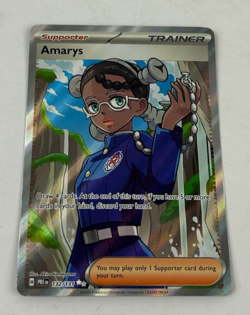 Pokemon Amarys 132/131 Prismatic Evolutions Ultra Rare NM - Image 1