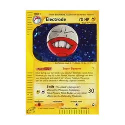 Pokemon Pokemon Aquapolis Electrode (H7) (HR) #H7 (Holo) Fair - Image 1