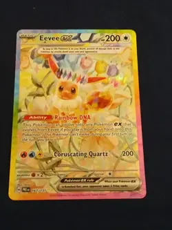 Eevee Ex 167/131 Prismatic Evolutions Special Illustration Rare Pokemon TCG - Image 1