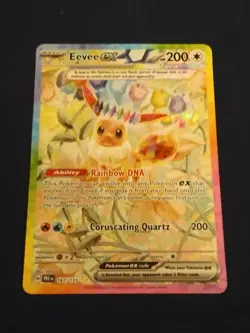 Eevee Ex 167/131 Prismatic Evolutions Special Illustration Rare Pokemon TCG - Image 2