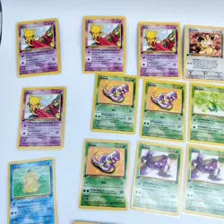 Pokemon 77 Karten Sammlung WOTC Vintage Team Rocket 1. Editions - ~EXC - Image 4