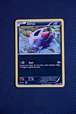 Carte Pokemon Zorua Holo BW12 Promo Noir et Blanc FR NM - Image 1