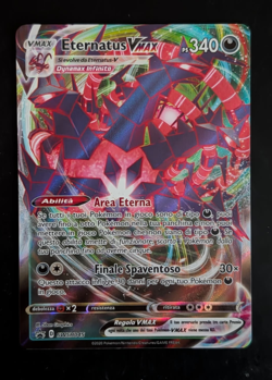 Carta Pokemon ETERNATUS VMAX SWSH045 Black Star Promo Full Art ITA Near Mint - Image 1