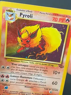 CARTE POKEMON PYROLI 3/64 FR HOLO WIZARDS JUNGLE - BE/TBE - Image 2