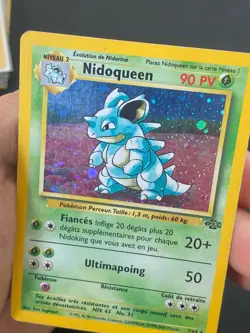CARTE POKEMON NIDOQUEEN 7/64 FR HOLO WIZARDS JUNGLE - BE/TBE - Image 2