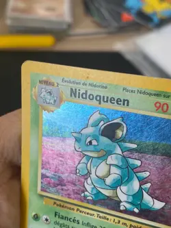 CARTE POKEMON NIDOQUEEN 7/64 FR HOLO WIZARDS JUNGLE - BE/TBE - Image 3