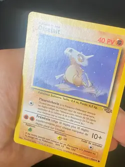 CARTE POKEMON OSSELAIT 50/64 FR COMMUNE WIZARDS JUNGLE - TBE/EXC - Image 2