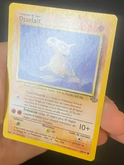 CARTE POKEMON OSSELAIT 50/64 FR COMMUNE WIZARDS JUNGLE - TBE/EXC - Image 3