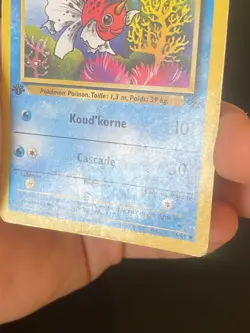 CARTE POKEMON POISSOROY 46/64 FR EDITION 1 PEU COMMUNE WIZARDS JUNGLE - BE - Image 5