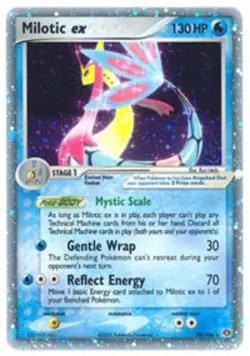 Ex: Emerald Milotic-EX - 96/106 - Rare Holo EX x1 Moderate Play Pokemon - Image 1