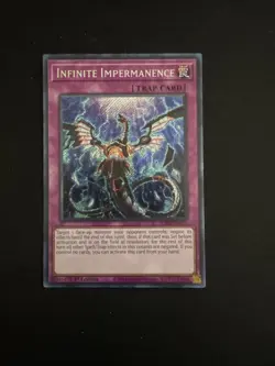 Infinite Impermanence (Secret Rare) RA01-EN075 25th Anniversary Rarity... - Image 1