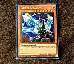 Yu-Gi-Oh Barrel Dragon HAC1-EN006 Ultra Rare 1st Edition - Image 2