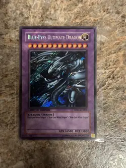 Yu-Gi-Oh! Blue-Eyes Ultimate Dragon RP01-EN000 Original Print Secret Rare LP - Image 1