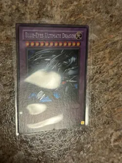 Yu-Gi-Oh! Blue-Eyes Ultimate Dragon RP01-EN000 Original Print Secret Rare LP - Image 2