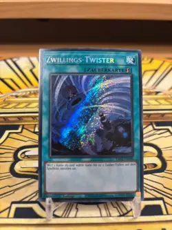Yugioh Zwillings-Twister RA02-DE060 Secret Rare - Image 1