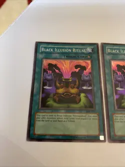 Yugioh - Black Illusion Ritual MRL-051 SUPER VLP/NM X3 - PLAYSET - Image 2