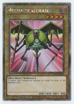 Yu-Gi-Oh! Mechanicalchaser #RA03-EN094 Platinum Secret Rare 1st Edition - Image 1