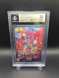 BGS 10 OP06-101 O-Nami SP Alt Art Parallel One Piece English - Image 1