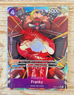 Franky OP09-072 SR (ALT ART) Emperors in the New World One Piece English - Image 2