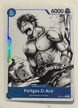 One Piece TCG - Portgas D. Ace Alt Art English - ST22-010 - ST22 Ace & Newgate - Image 1