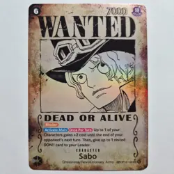 One Piece | Carrying On His Will | Sabo #120 | SEC Wanted Poster - Image 1