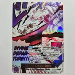 One Piece | Carrying On His Will | Divine Departure #076 | R Alt Art | EN - Image 1
