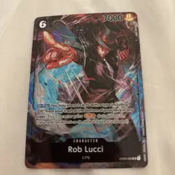 Rob Lucci - OP03-092 Alt Art - Pillars of Strength - One Piece - Akira Egawa - Image 1