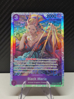 One Piece TCG Black Maria OP08-074 Super Rare NM PRB02 - Image 1