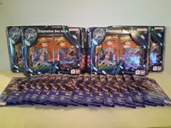 LOT OF 4 One Piece Illustration Box 6 ENG Sealed NEW +16 Packs OP14 - Image 1