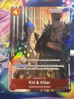 1x Kid and Killer EB01-003 Alt Art One Piece Memorial Collection Mint ENG - Image 1