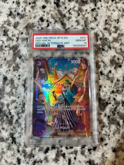 Uso-Hachi One Piece TCG Royal Blood OP-10 SP Alt Art ST18-001 English - Image 1