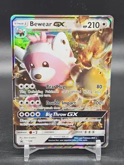 Bewear GX SM34 Pokemon TCG Sun & Moon: Black Star Promo NM - Image 1