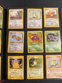 Pokemon Original 151 Cards 1999 Complete Set 1st Generation Kanto [MP-DMG] - Image 3