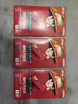 One Piece Card Game Lot- Op-13, Op14-EB04, Illustration Box Vol. 6 - Image 2