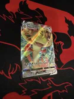 Pokemon TCG Sword & Shield Black Star Promo Holo Card Meowth VMAX SWSH005 - Image 2
