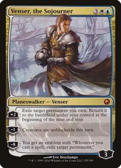 Venser, the Sojourner (NM) #135 Scars of Mirrodin SOM Magic card MTG - Image 1