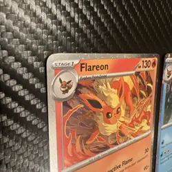 Eeveelution Promo Cards X3 Flareon, Vaporeon and Jolteon - Image 2