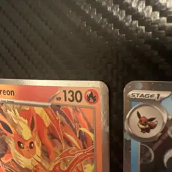 Eeveelution Promo Cards X3 Flareon, Vaporeon and Jolteon - Image 5