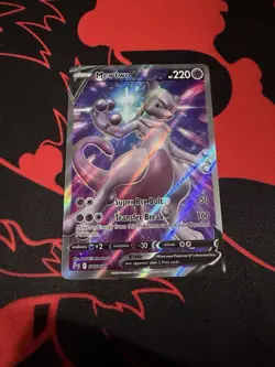 Mewtwo V SWSH229 Sword & Shield Promo Cards Holo Pokemon - Image 1