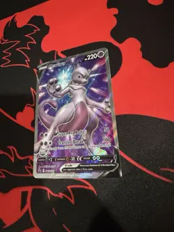 Mewtwo V SWSH229 Sword & Shield Promo Cards Holo Pokemon - Image 3