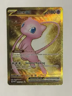 Mew Gold Scarlet & Violet 151 Pokemon Card 205/165 NM Near Mint Hyper Rare - Image 1