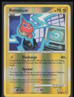Rotom Reverse Holo 82/147 Pokemon: Supreme Victors LP Pokemon Card - Image 1