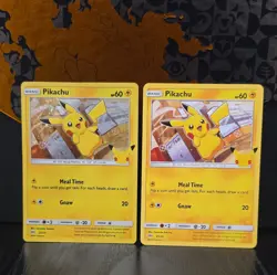 Pikachu 25/25 Holo Celebrations 25th Anniversary McDonald's Pokemon Card NM - Image 1
