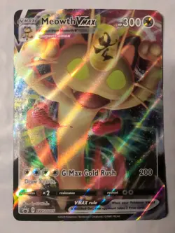 Meowth VMAX SWSH005 SWSH: Sword & Shield Promo Cards Holo - Image 1